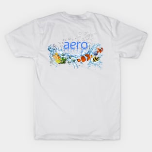Frutiger Aero World Design T-Shirt